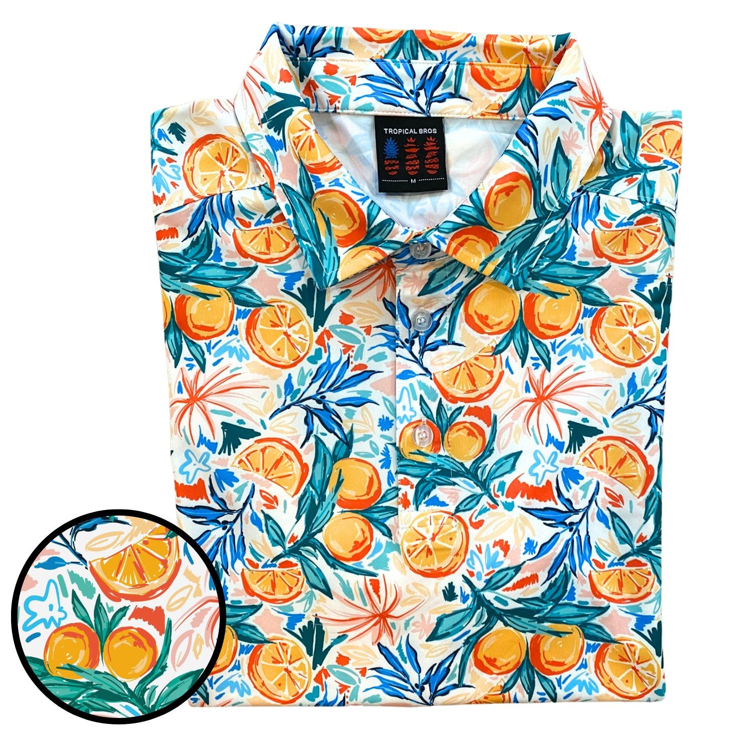 Florida Oranges Everyday Polo – Tropical Bros