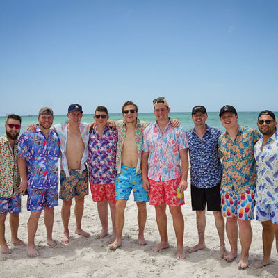 RP X MAS LV-All-Over Print Men's Hawaiian Shirt - Real Team Shop