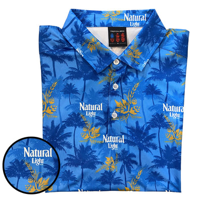 Blue Palms - Natural Light Everyday Polo