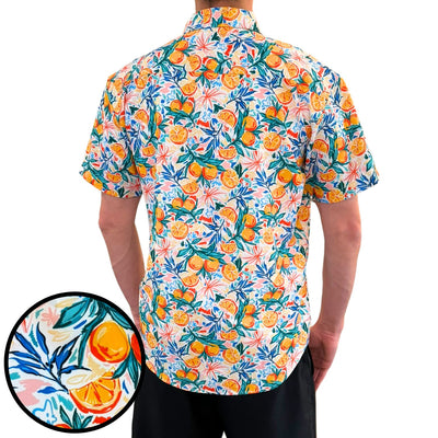 Super Stretch - Florida Oranges Hawaiian Shirt