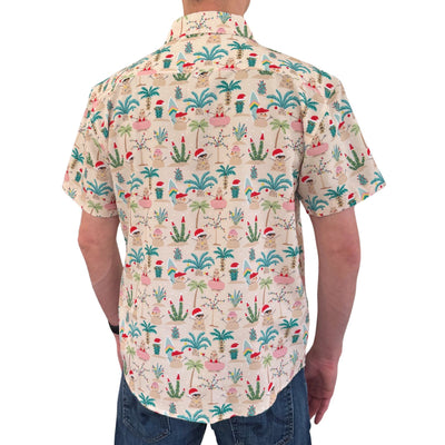 Super Stretch - Santa Clause Hawaiian Shirt