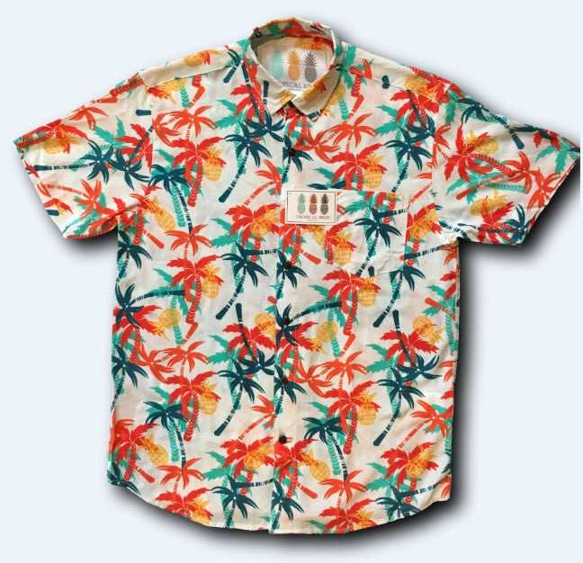 Electric Palms Hawaiian Shirt