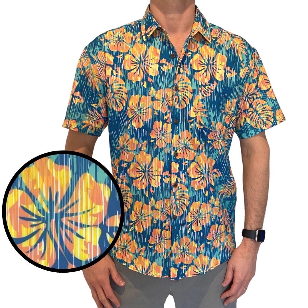 Super Stretch - The Day Tripper Hawaiian Shirt