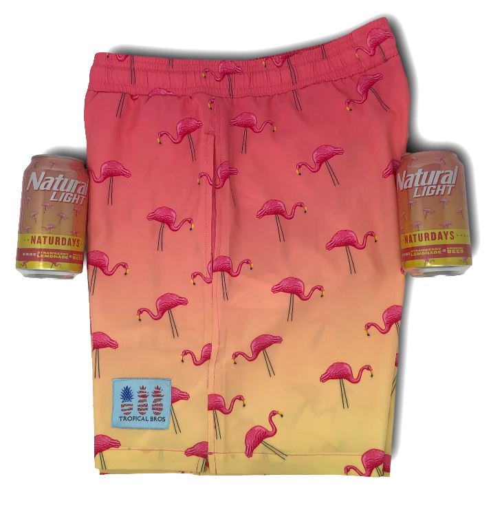 ***NATURDAYS*** Flamingo Collab Swimsuit