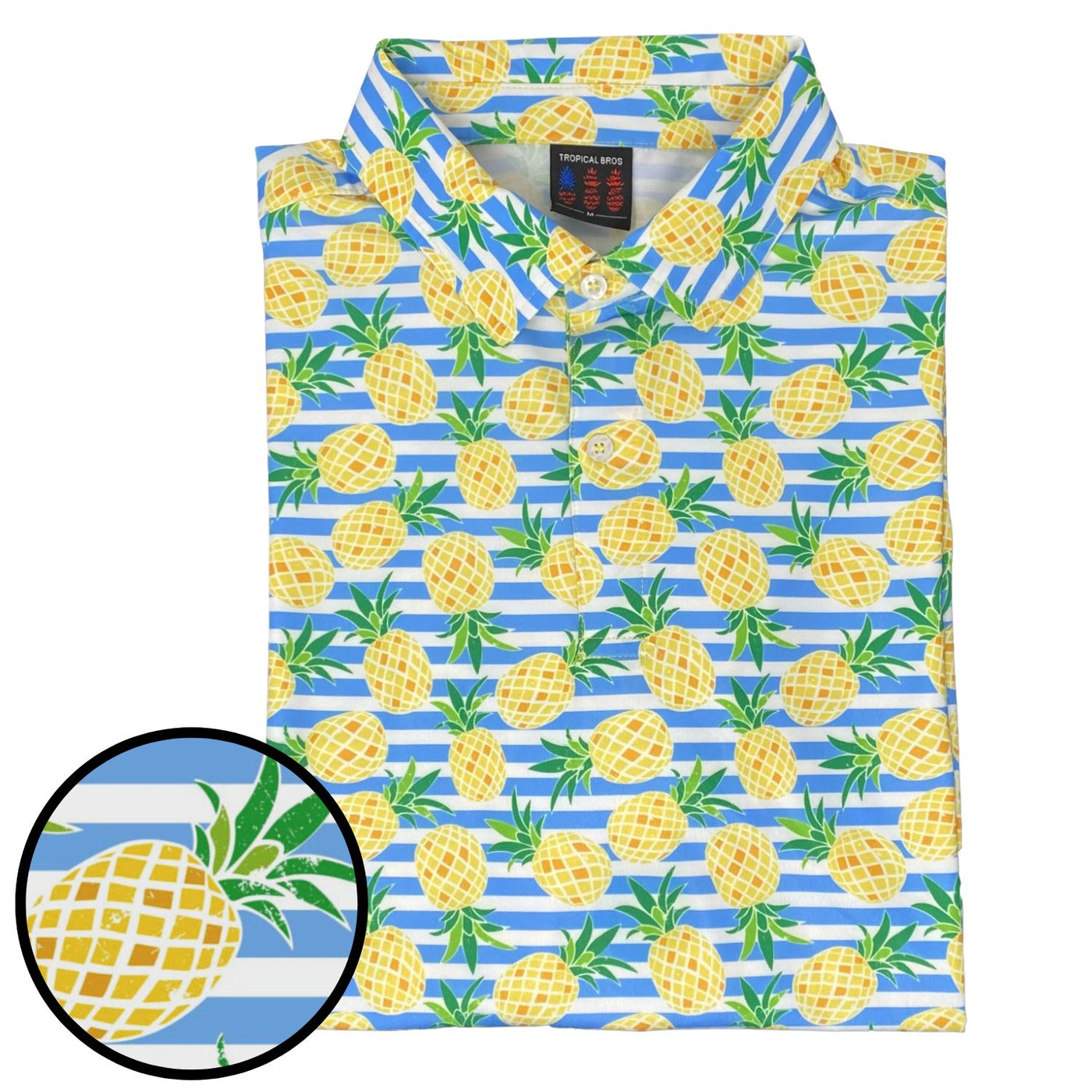 Pineapple Ace Everyday Polo