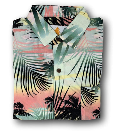 Sunset Palms Hawaiian Shirt