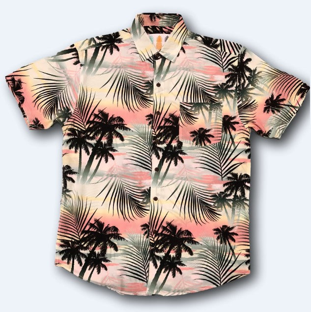 Sunset Palms Hawaiian Shirt