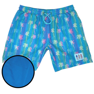 Tahiti Palms Swimsuit Shorts