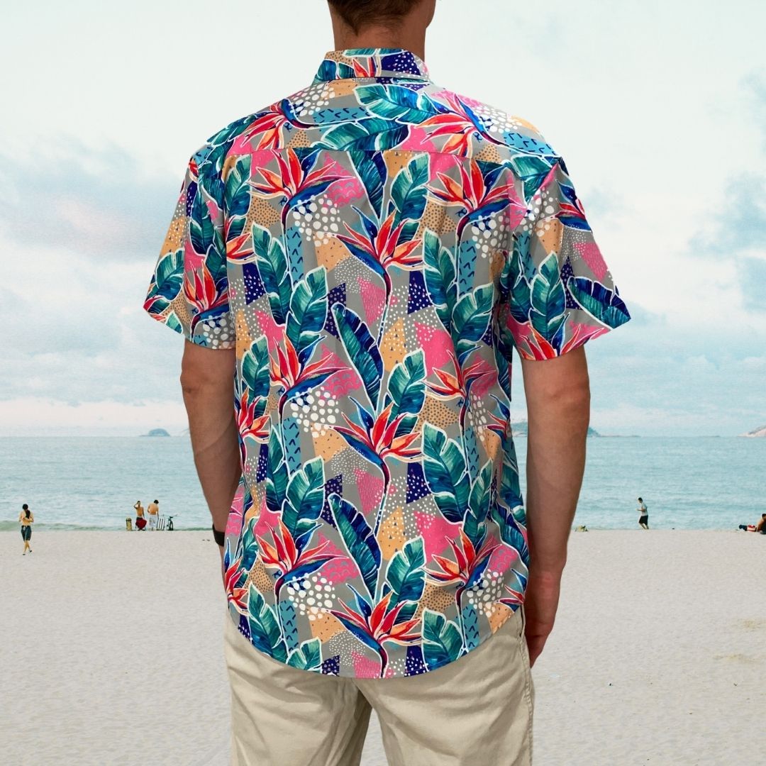 Super Stretch - World Traveler Hawaiian Shirt